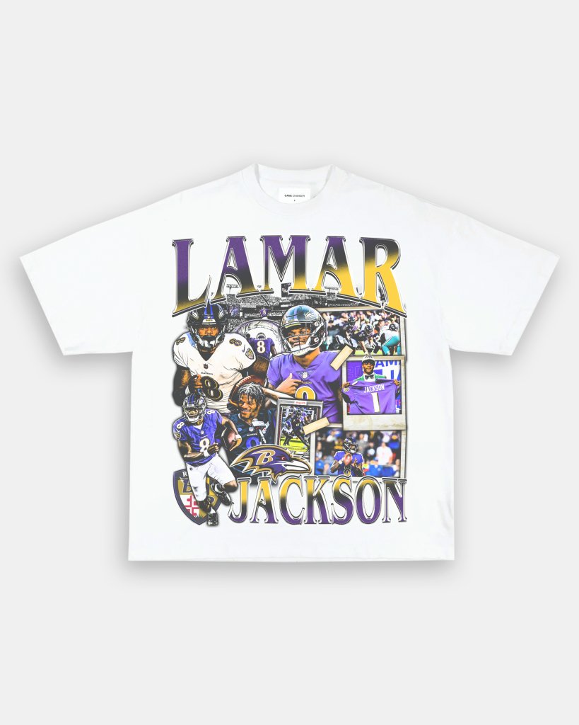 LAMAR JACKSON TEE - VIP - GAME CHANGERS TEE