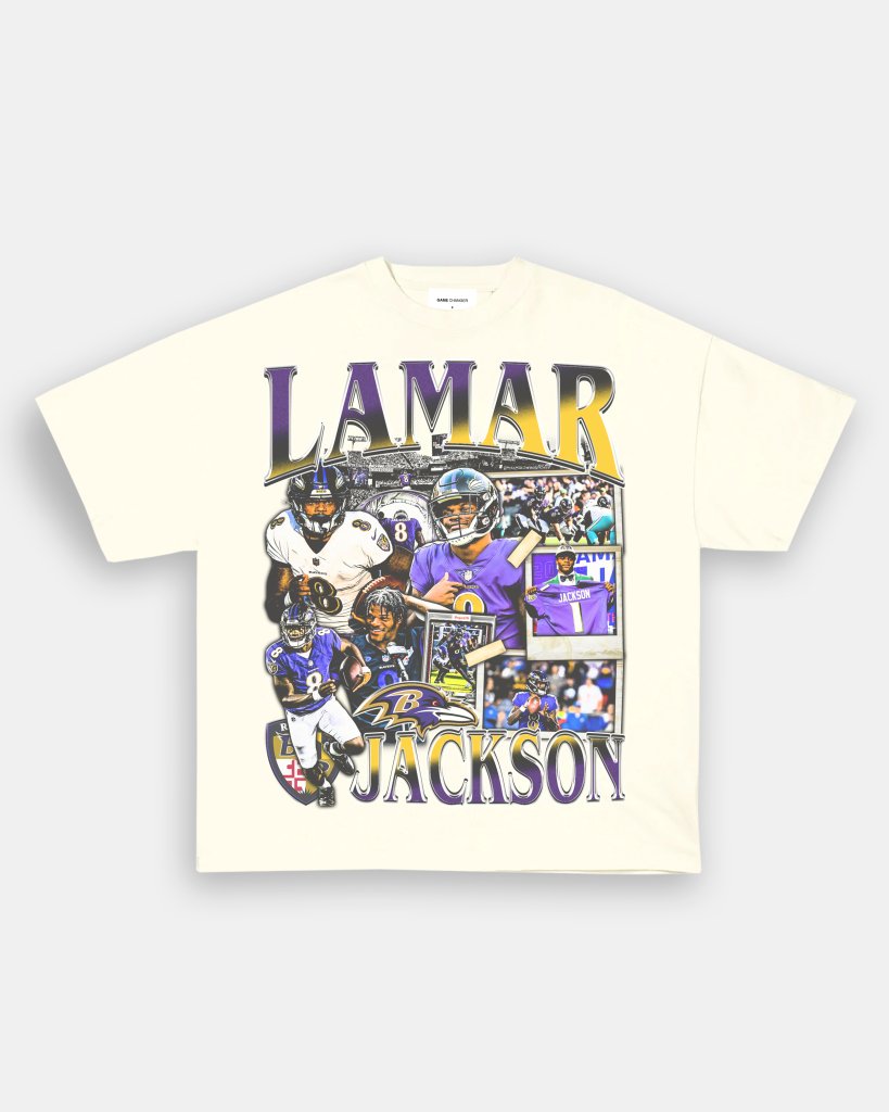 LAMAR JACKSON TEE - VIP - GAME CHANGERS TEE