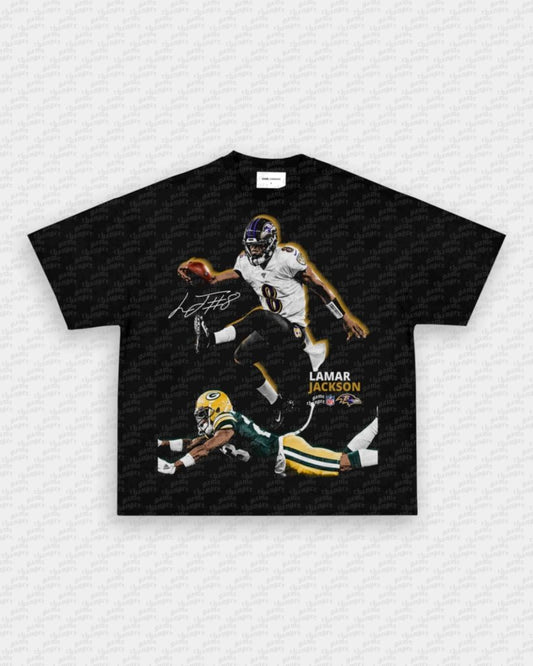 LAMAR JACKSON V2 TEE - VIP - GAME CHANGERS - GAME CHANGERS GRAPHIC TEE