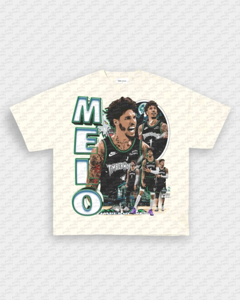 LAMELO BALL - WOLVES TEE - VIP - GAME CHANGERS - GAME CHANGERS GRAPHIC TEE