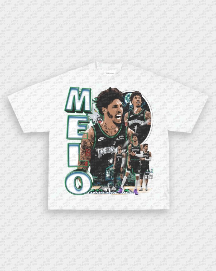 LAMELO BALL - WOLVES TEE - VIP - GAME CHANGERS - GAME CHANGERS GRAPHIC TEE