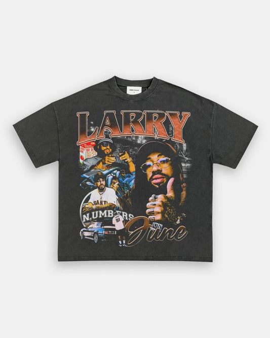 LARRY JUNE [FRONT PRINT ONLY] TEE - VIP - GAME CHANGERS TEE