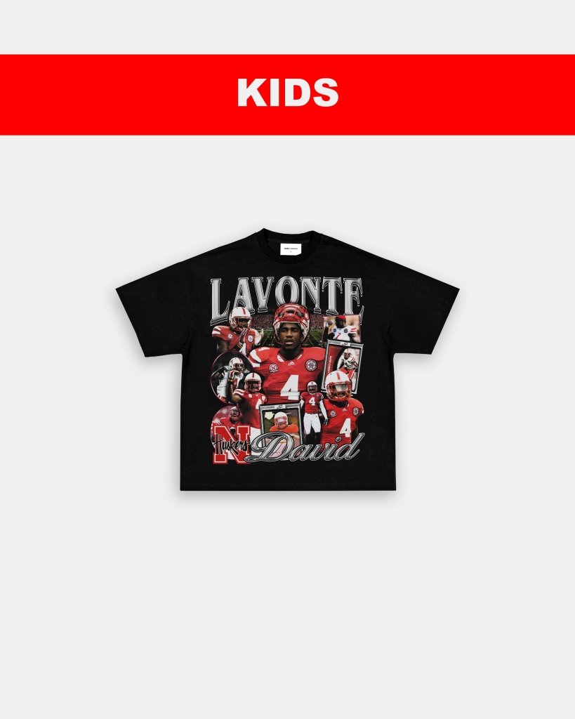 LAVONTE DAVID - NEBRASKA - KIDS TEE - VIP - GAME CHANGERS TEE