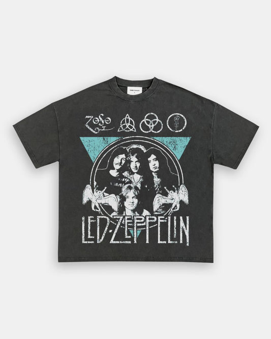 LED ZEPPELIN TEAL TEE - VIP - GAME CHANGERS - GAME CHANGERS GRAPHIC TEE