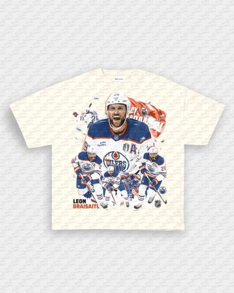 LEON DRAISAITL V2 TEE - VIP - GAME CHANGERS - GAME CHANGERS GRAPHIC TEE