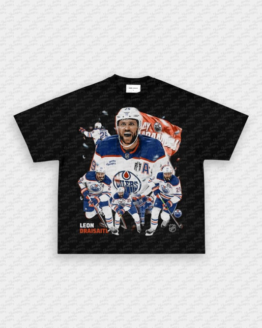 LEON DRAISAITL V2 TEE - VIP - GAME CHANGERS - GAME CHANGERS GRAPHIC TEE