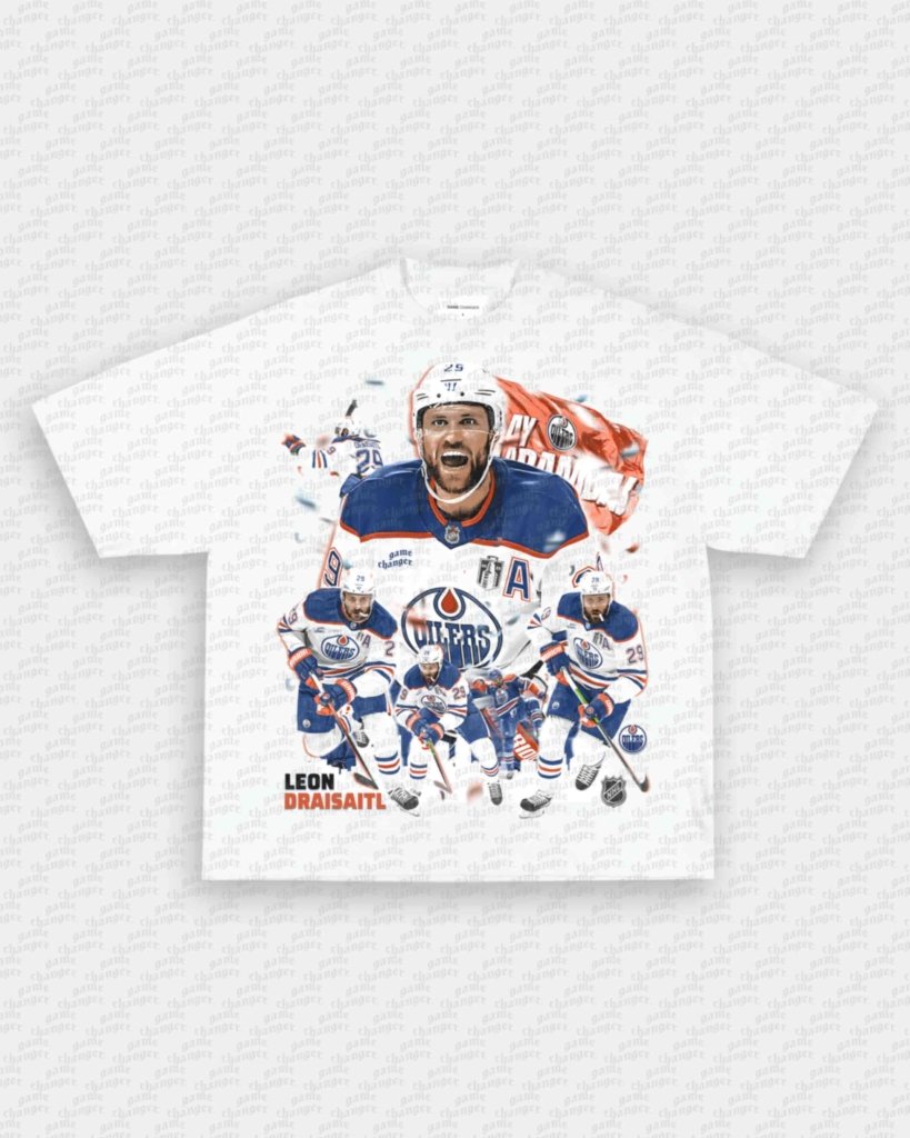 LEON DRAISAITL V2 TEE - VIP - GAME CHANGERS - GAME CHANGERS GRAPHIC TEE