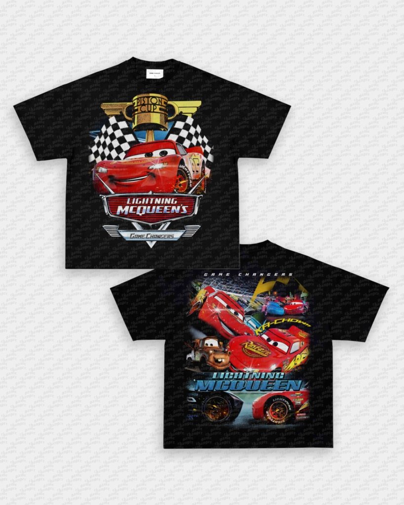 LIGHTNING MCQUEEN TEE - [DS] - VIP - GAME CHANGERS - GAME CHANGERS GRAPHIC TEE