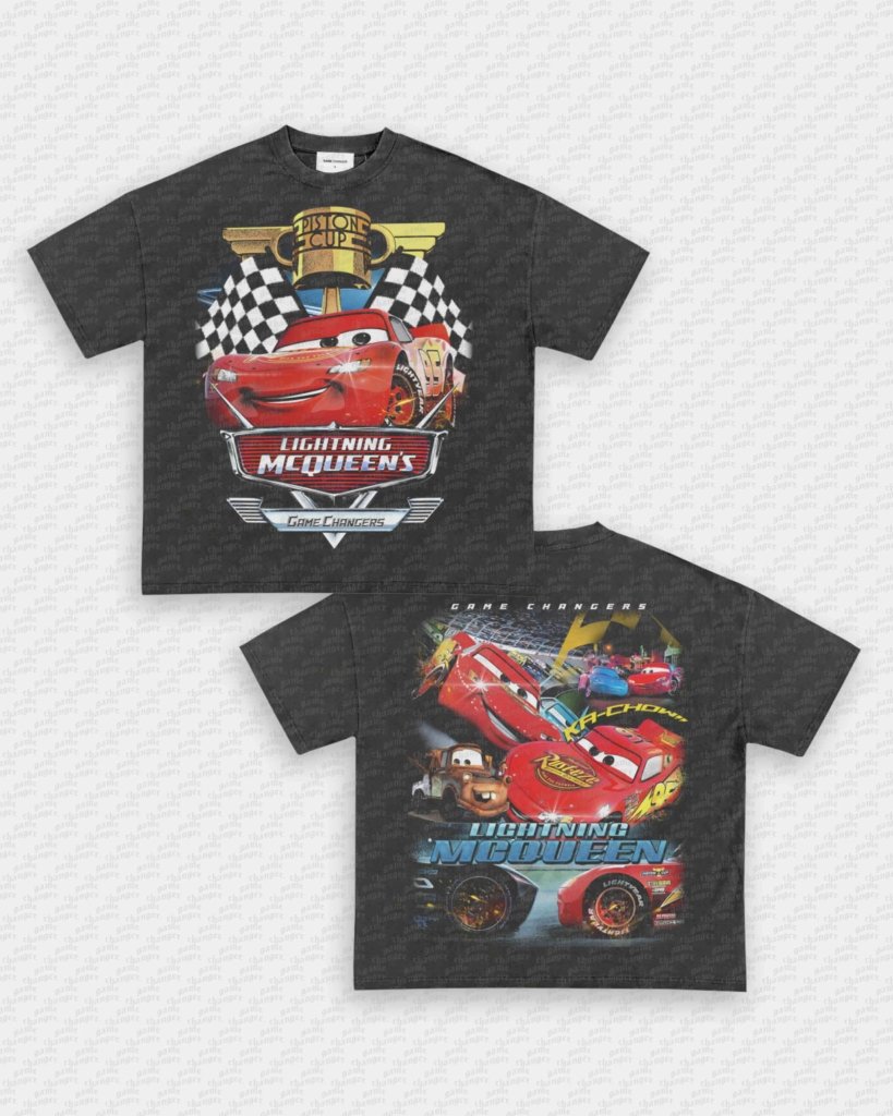 LIGHTNING MCQUEEN TEE - [DS] - VIP - GAME CHANGERS - GAME CHANGERS GRAPHIC TEE