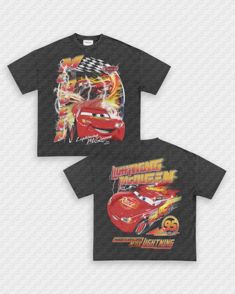 LIGHTNING MCQUEEN V2 TEE - [DS] (Copy) - VIP - GAME CHANGERS - GAME CHANGERS GRAPHIC TEE