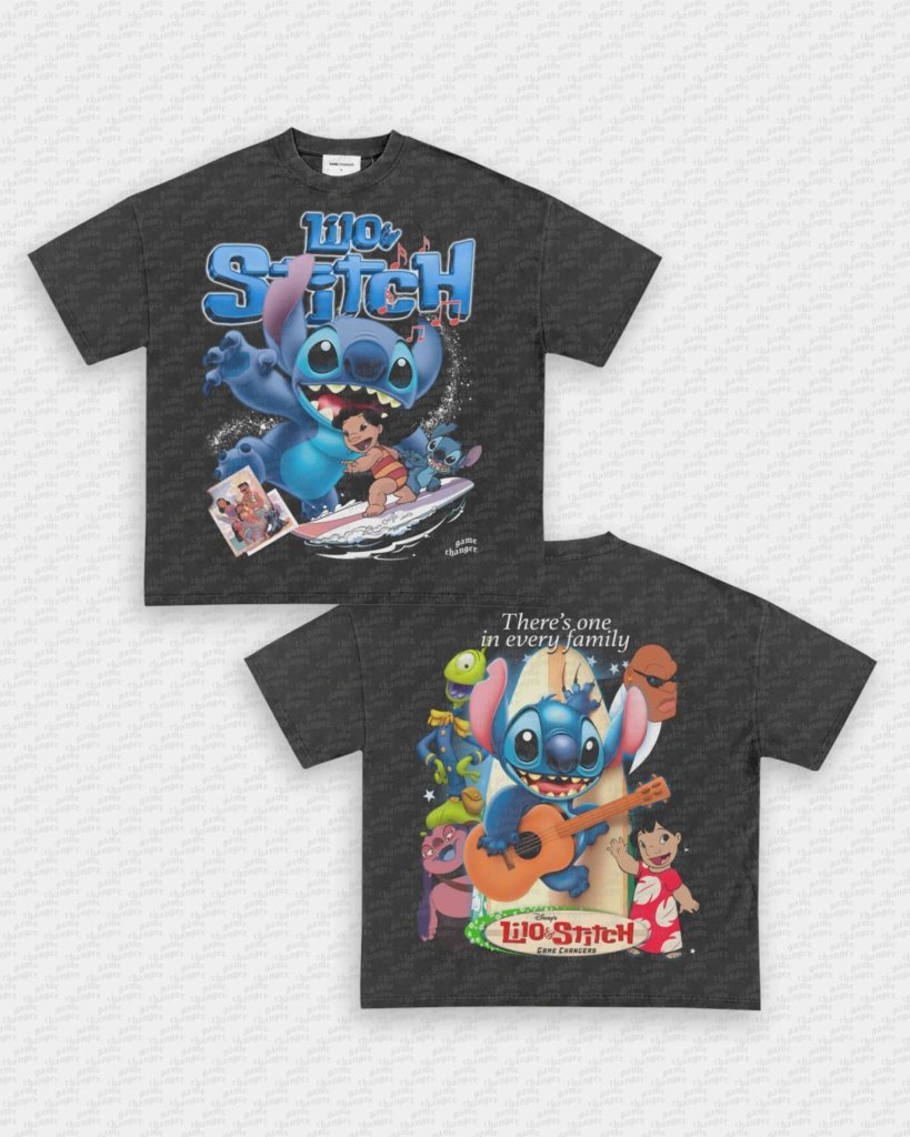 LILO & STITCH TEE - [DS] - VIP - GAME CHANGERS - GAME CHANGERS GRAPHIC TEE