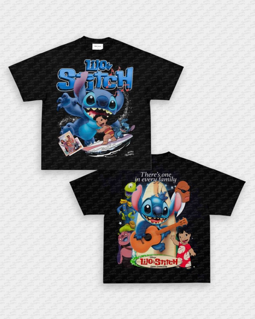 LILO & STITCH TEE - [DS] - VIP - GAME CHANGERS - GAME CHANGERS GRAPHIC TEE