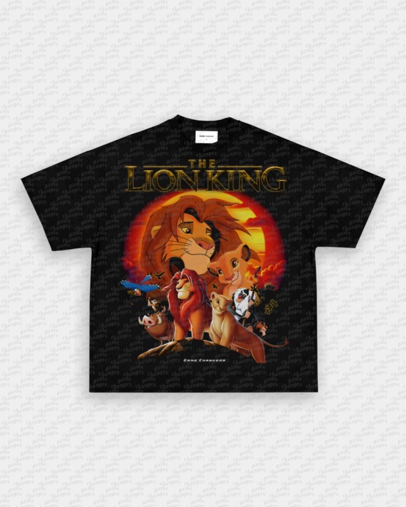 LION KING V2 TEE - VIP - GAME CHANGERS - GAME CHANGERS GRAPHIC TEE