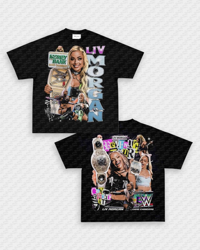 LIV MORGAN V3 TEE - [DS] - VIP - GAME CHANGERS - GAME CHANGERS GRAPHIC TEE