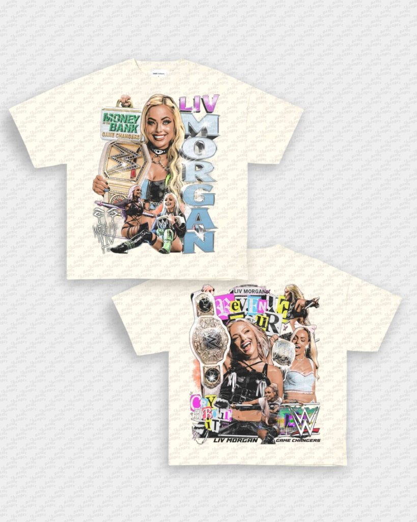 LIV MORGAN V3 TEE - [DS] - VIP - GAME CHANGERS - GAME CHANGERS GRAPHIC TEE