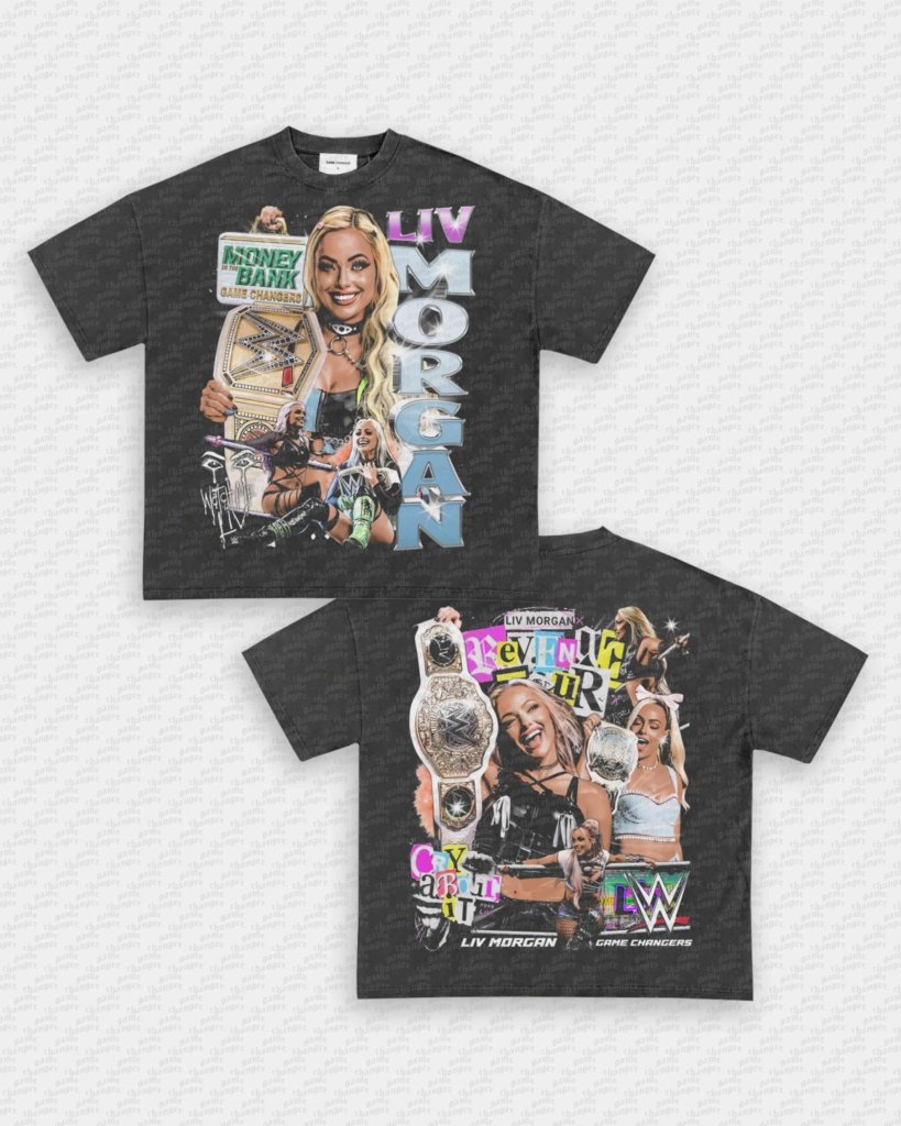LIV MORGAN V3 TEE - [DS] - VIP - GAME CHANGERS - GAME CHANGERS GRAPHIC TEE