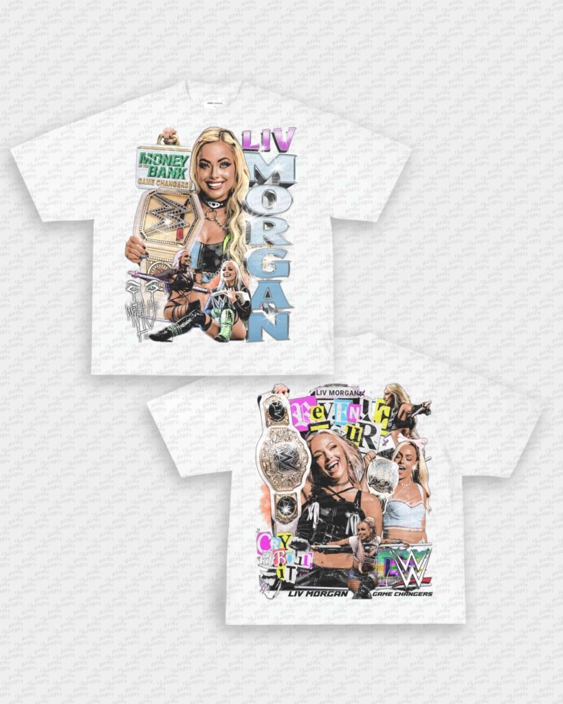 LIV MORGAN V3 TEE - [DS] - VIP - GAME CHANGERS - GAME CHANGERS GRAPHIC TEE