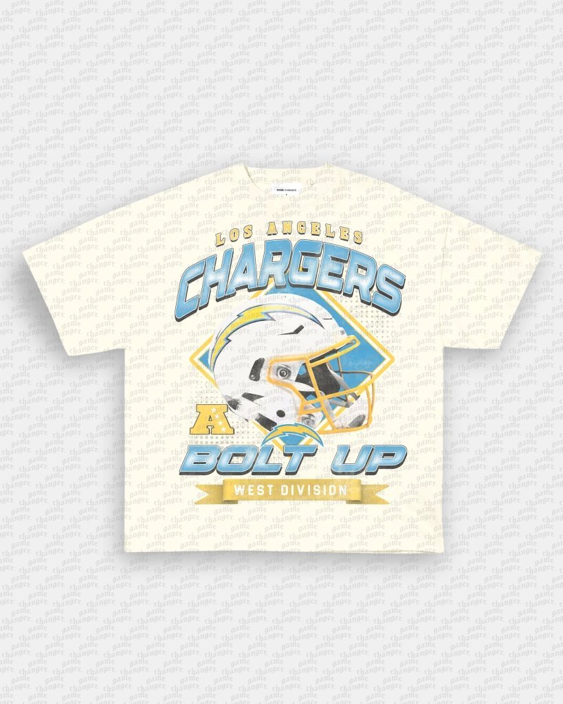 LOS ANGELES CHARGERS TEE - VIP - GAME CHANGERS GRAPHIC TEE