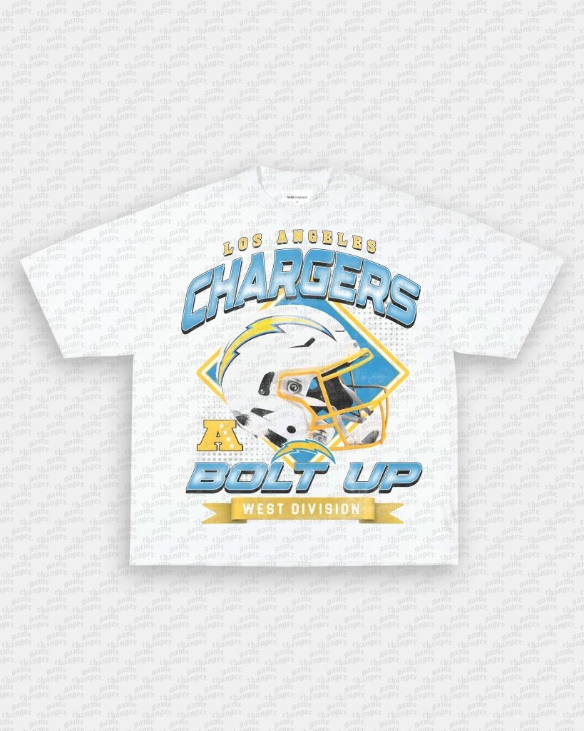 LOS ANGELES CHARGERS TEE - VIP - GAME CHANGERS GRAPHIC TEE