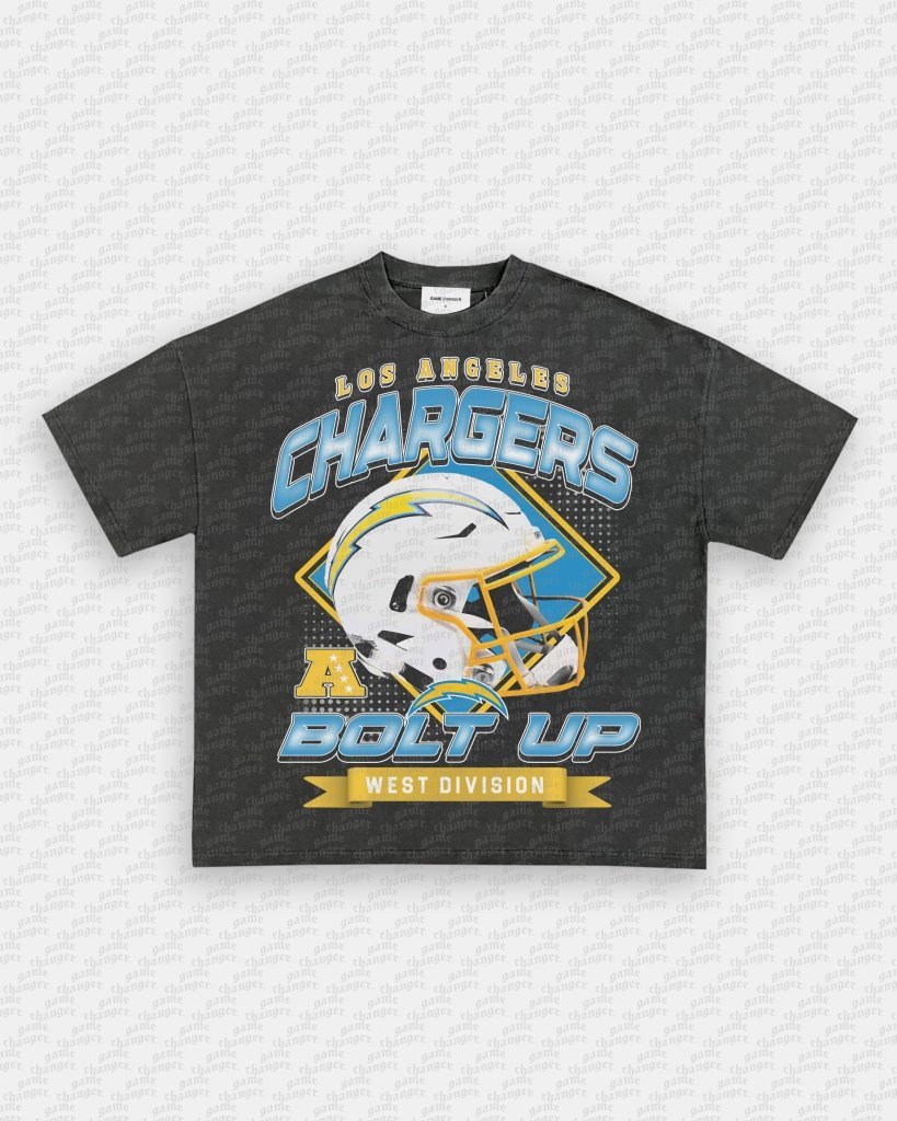 LOS ANGELES CHARGERS TEE - VIP - GAME CHANGERS GRAPHIC TEE