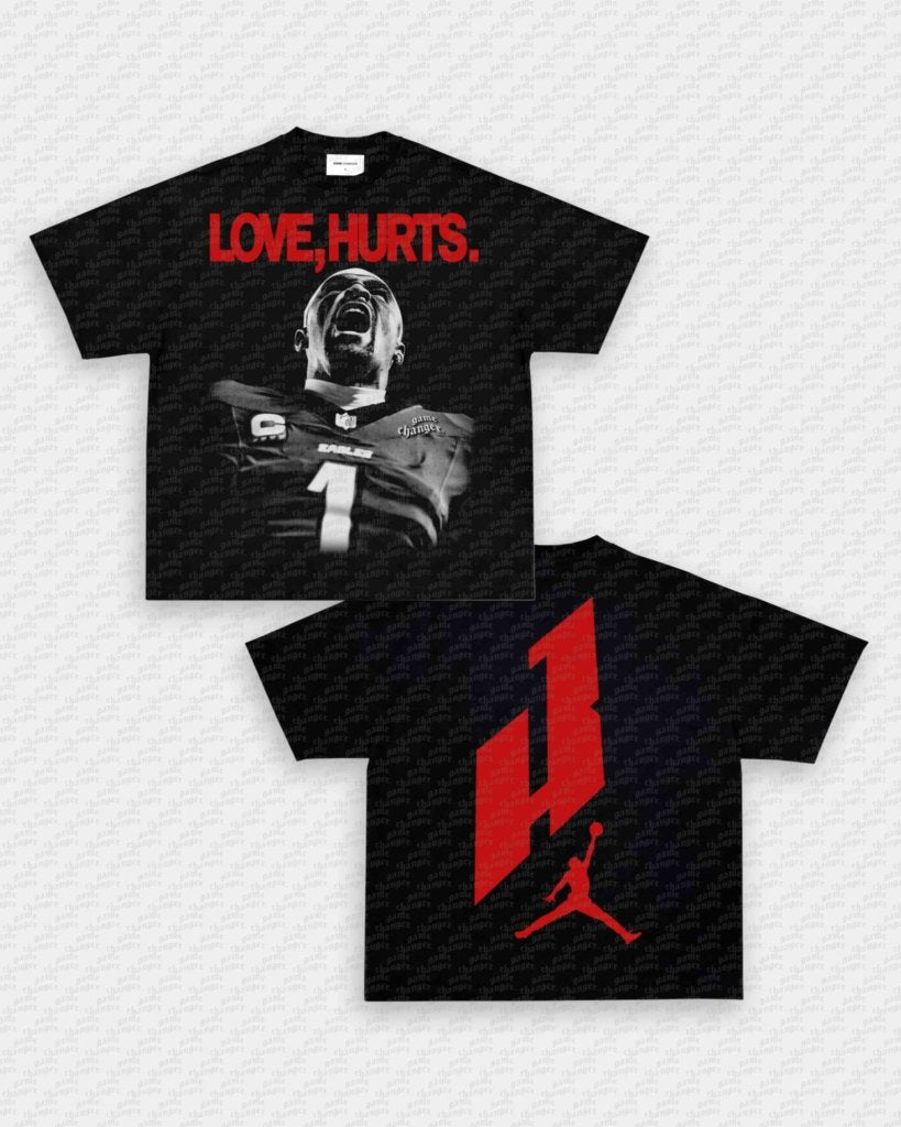 LOVE HURTS TEE - [DS] - VIP - GAME CHANGERS - GAME CHANGERS GRAPHIC TEE