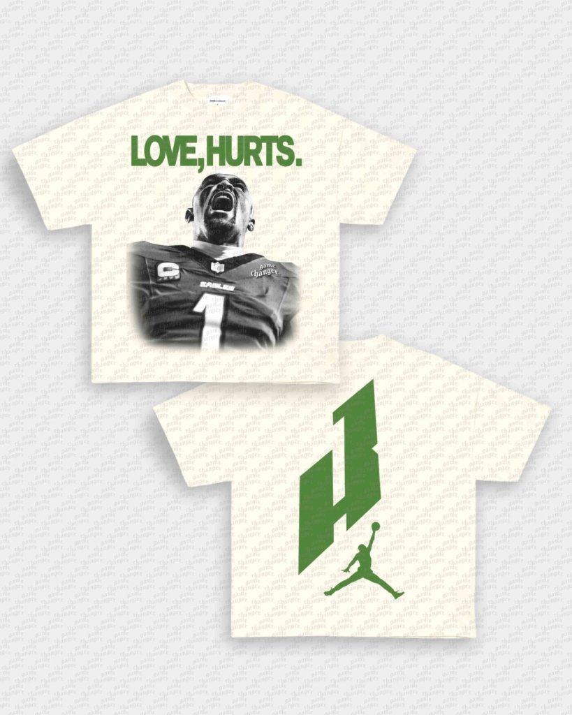 LOVE HURTS V2 TEE - [DS] - VIP - GAME CHANGERS - GAME CHANGERS GRAPHIC TEE