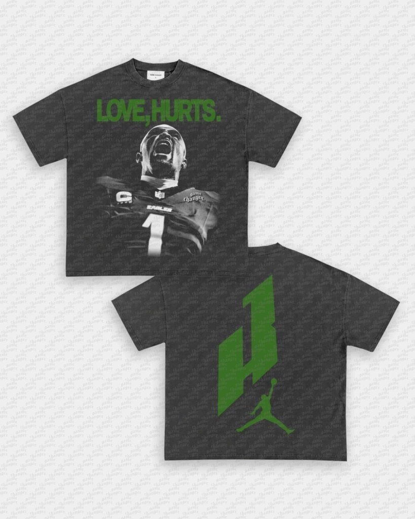 LOVE HURTS V2 TEE - [DS] - VIP - GAME CHANGERS - GAME CHANGERS GRAPHIC TEE