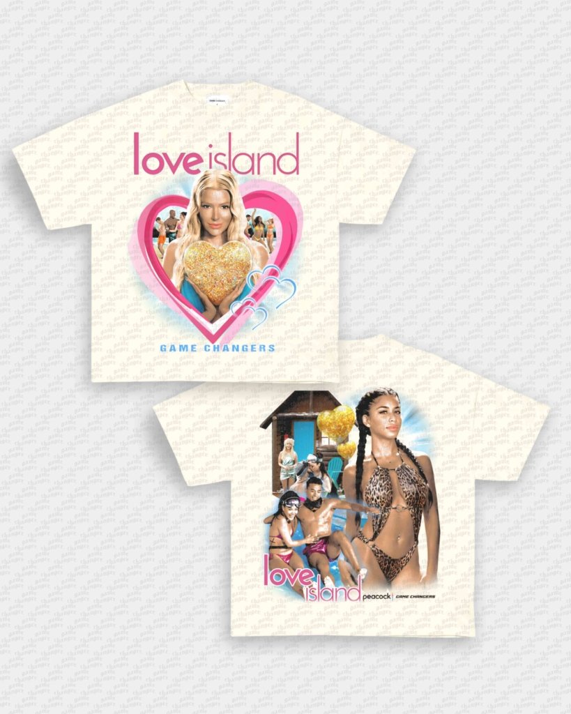 LOVE ISLAND TEE - [DS] - VIP - GAME CHANGERS - GAME CHANGERS GRAPHIC TEE