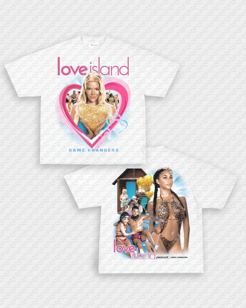 LOVE ISLAND TEE - [DS] - VIP - GAME CHANGERS - GAME CHANGERS GRAPHIC TEE