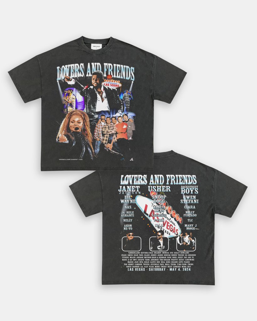 LOVERS AND FRIENDS 2024 TEE - [DS] - VIP - GAME CHANGERS TEE