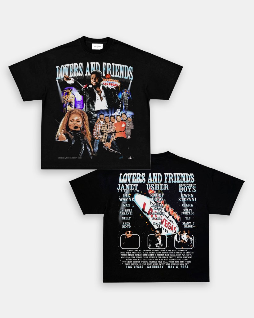 LOVERS AND FRIENDS 2024 TEE - [DS] - VIP - GAME CHANGERS TEE