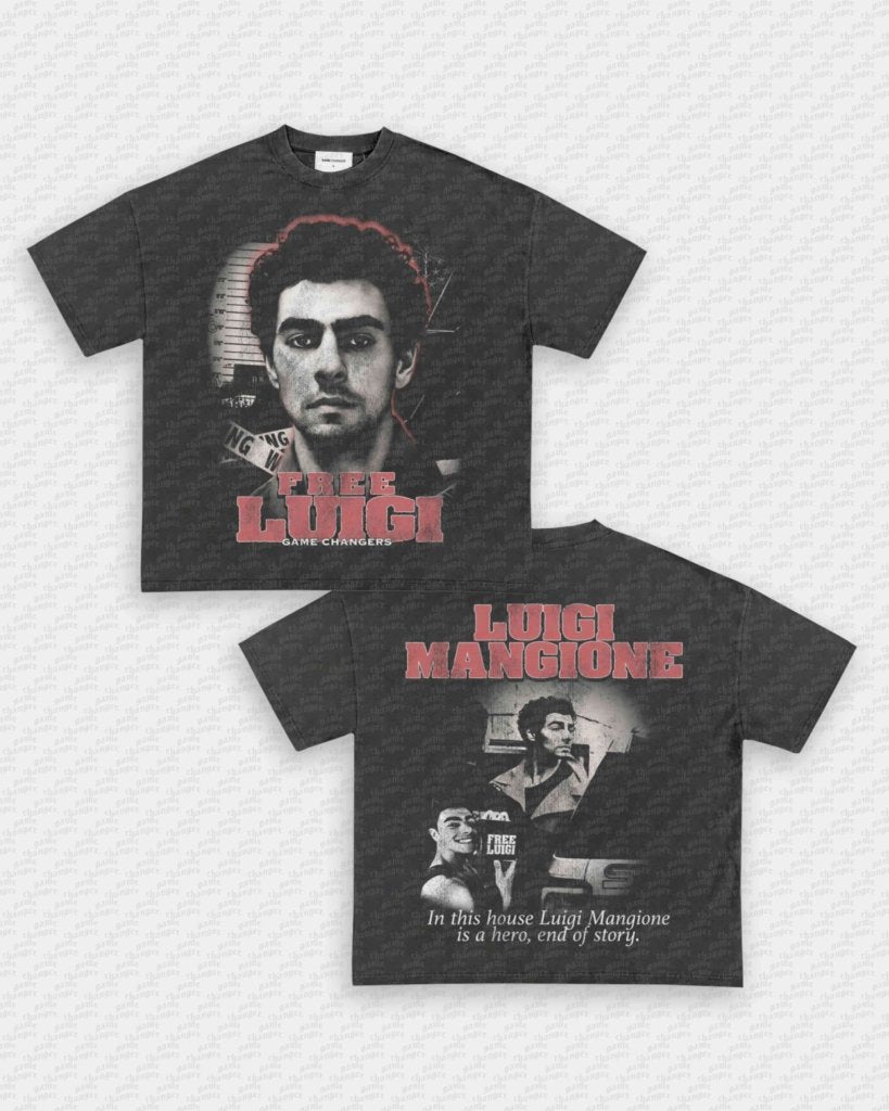 LUIGI MANGIONE TEE - [DS] - VIP - GAME CHANGERS - GAME CHANGERS GRAPHIC TEE