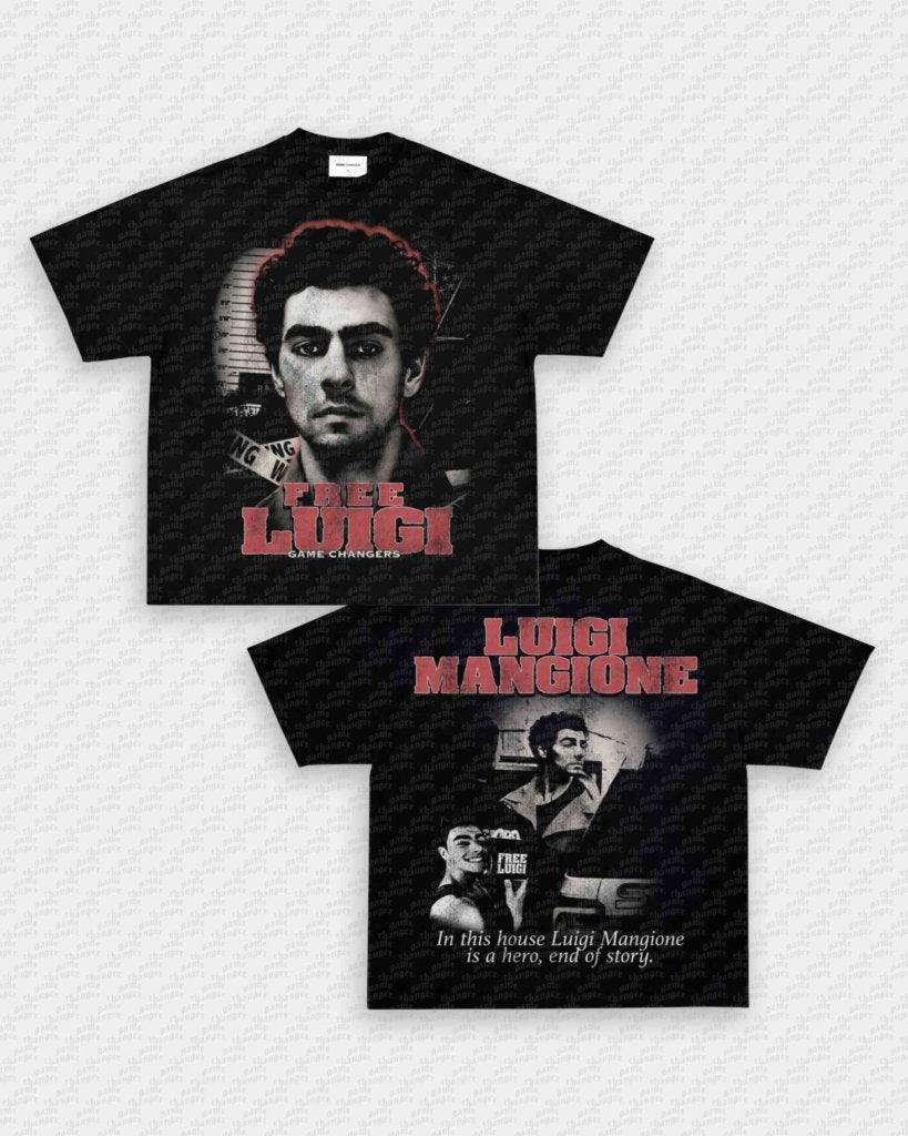 LUIGI MANGIONE TEE - [DS] - VIP - GAME CHANGERS - GAME CHANGERS GRAPHIC TEE