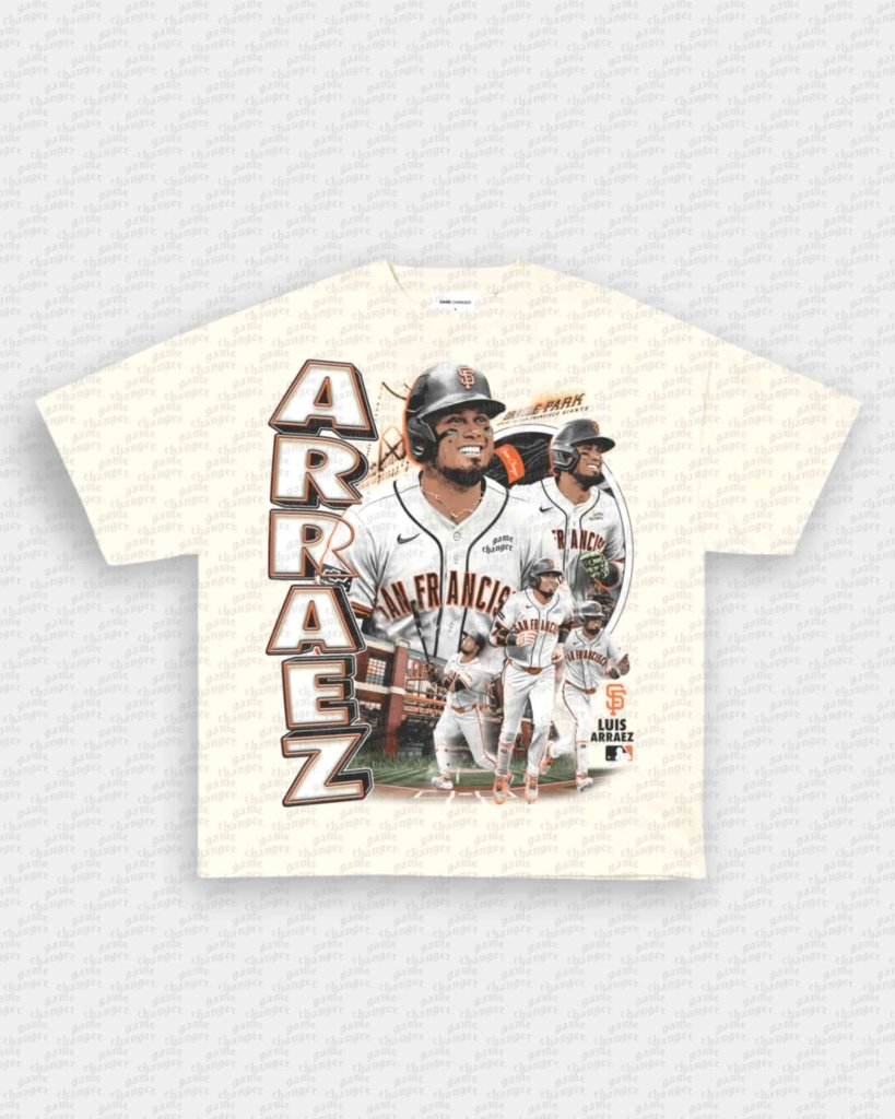 LUIS ARRAEZ - GIANTS TEE - VIP - GAME CHANGERS - GAME CHANGERS GRAPHIC TEE