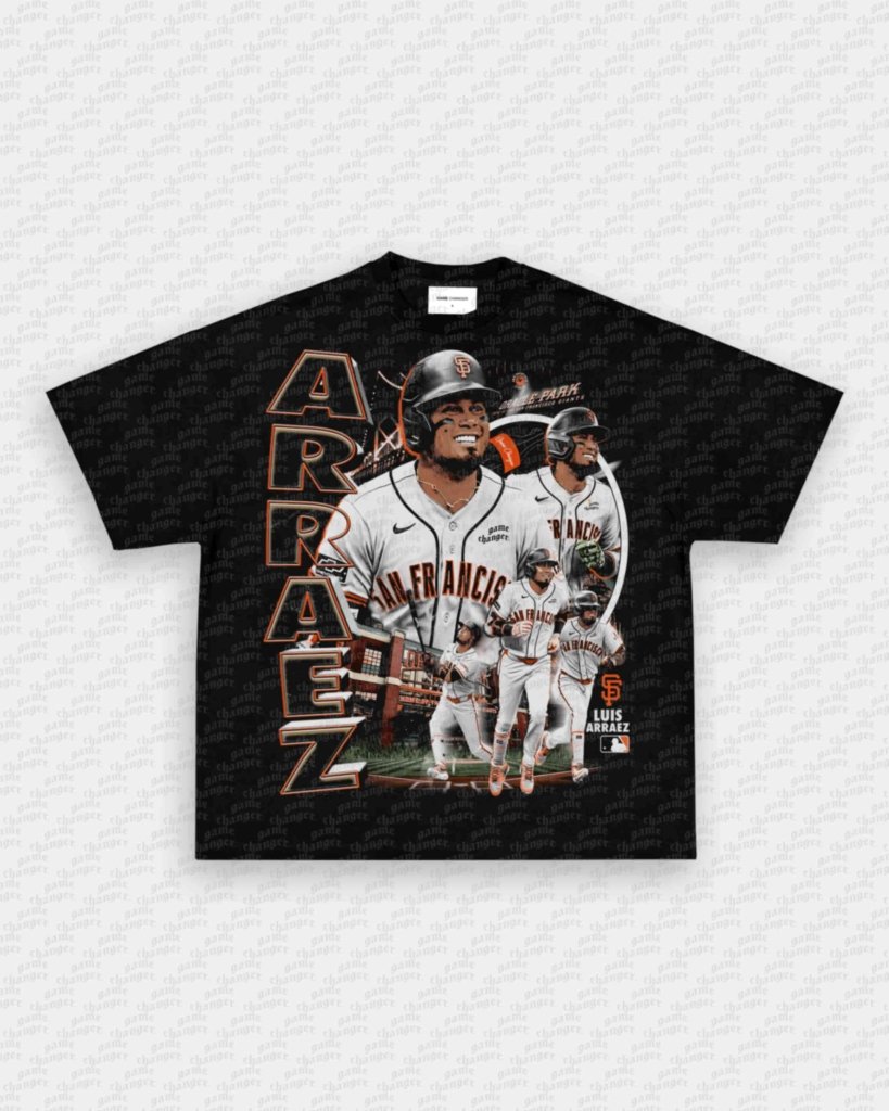 LUIS ARRAEZ - GIANTS TEE - VIP - GAME CHANGERS - GAME CHANGERS GRAPHIC TEE