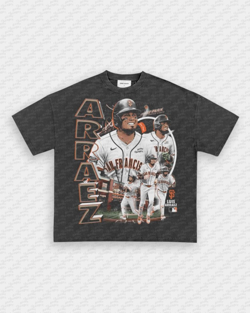 LUIS ARRAEZ - GIANTS TEE - VIP - GAME CHANGERS - GAME CHANGERS GRAPHIC TEE