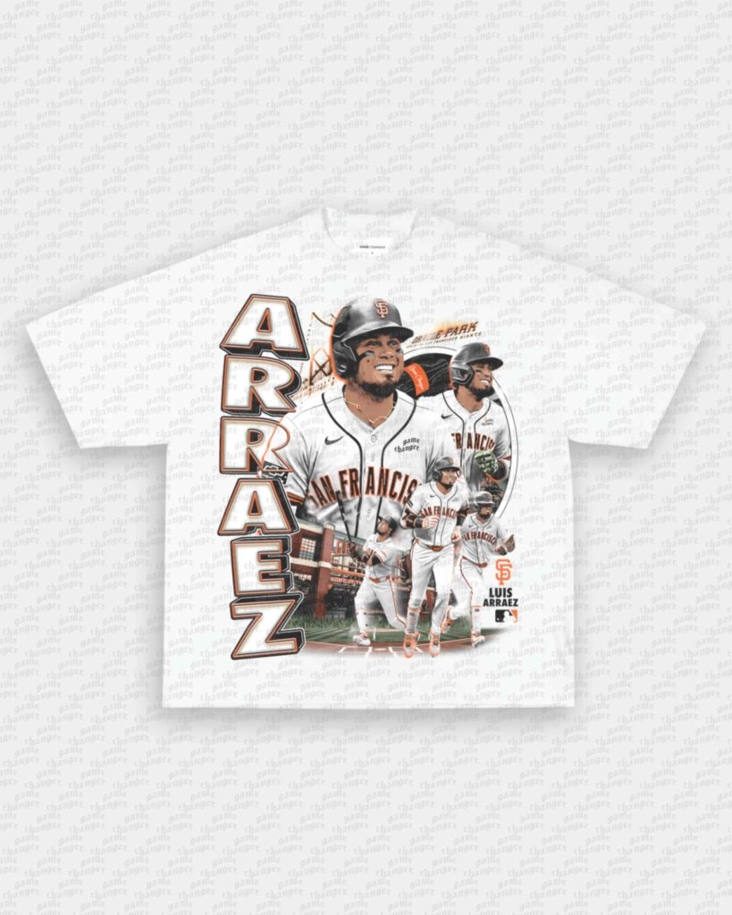 LUIS ARRAEZ - GIANTS TEE - VIP - GAME CHANGERS - GAME CHANGERS GRAPHIC TEE