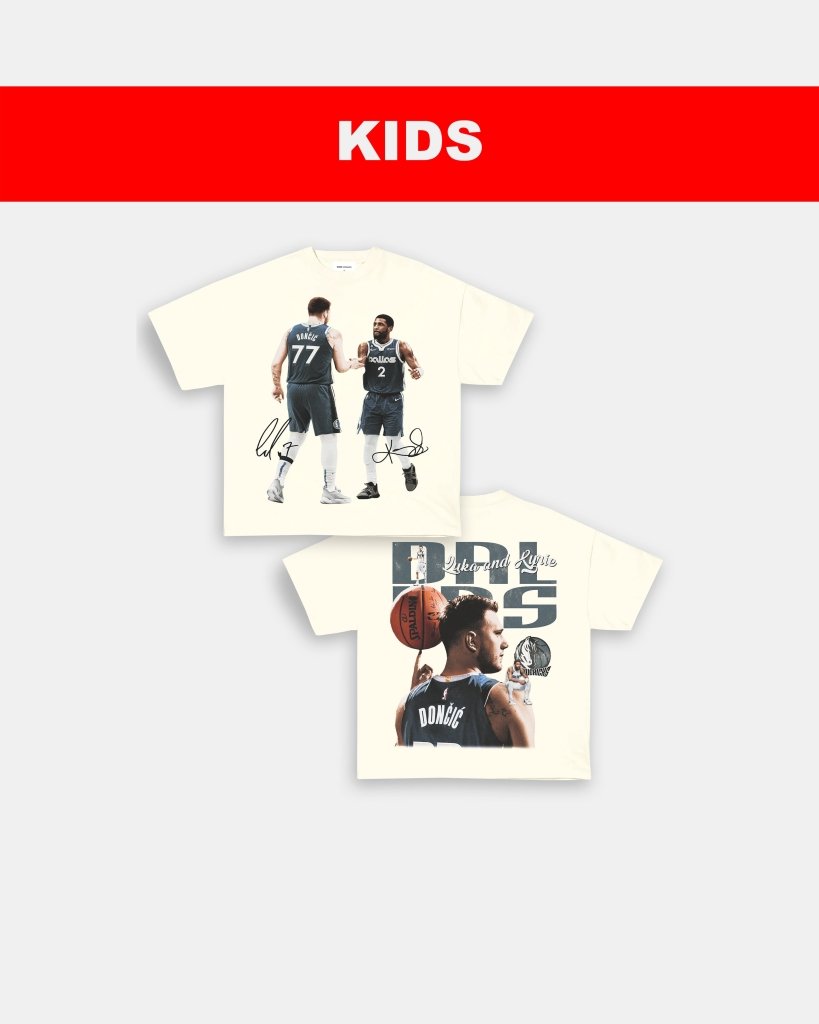 LUKA & KYRIE - KIDS TEE - [DS] - VIP - GAME CHANGERS TEE