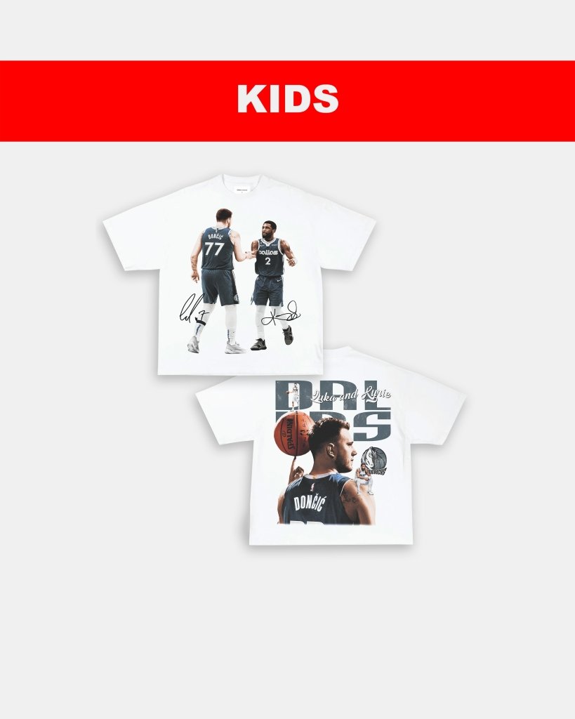 LUKA & KYRIE - KIDS TEE - [DS] - VIP - GAME CHANGERS TEE