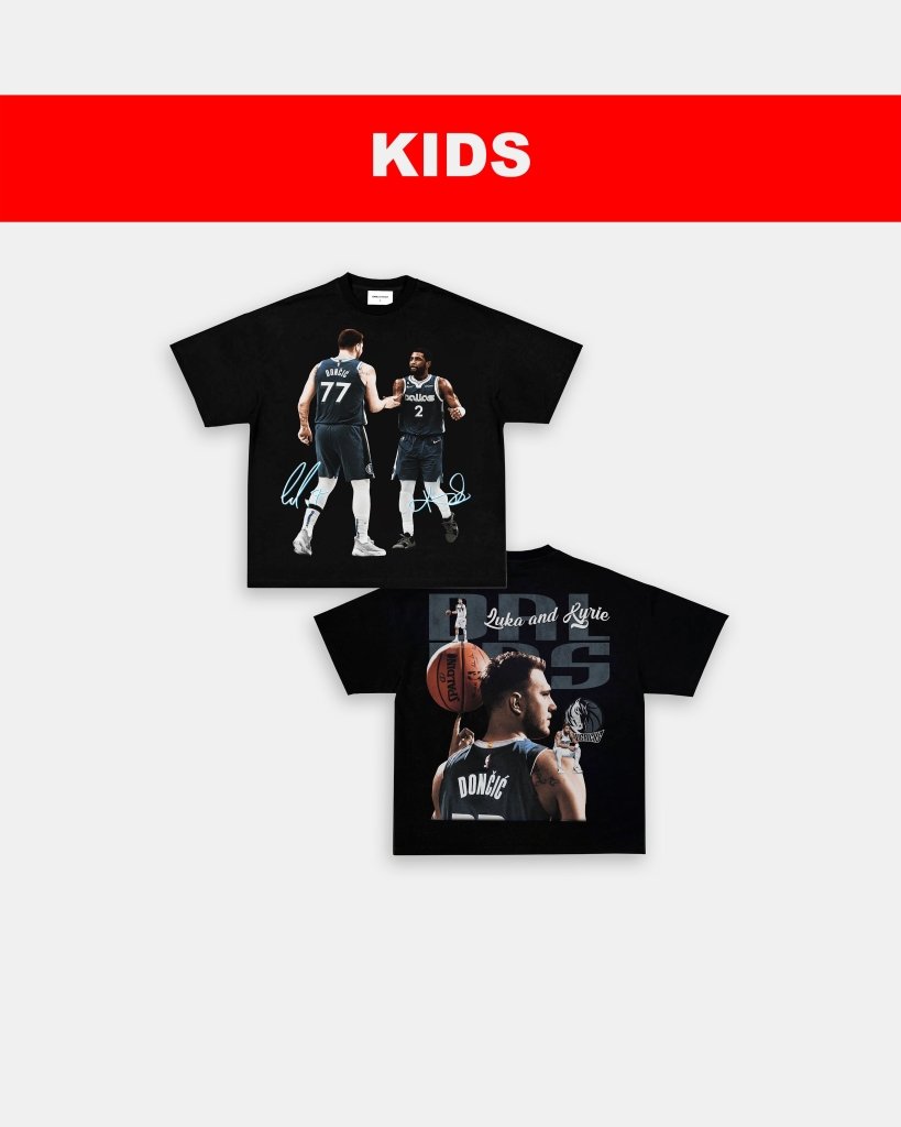 LUKA & KYRIE - KIDS TEE - [DS] - VIP - GAME CHANGERS TEE