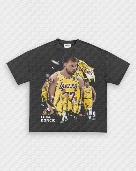 LUKA - LAKERS TEE - VIP - GAME CHANGERS - GAME CHANGERS GRAPHIC TEE