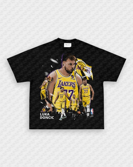 LUKA - LAKERS TEE - VIP - GAME CHANGERS - GAME CHANGERS GRAPHIC TEE