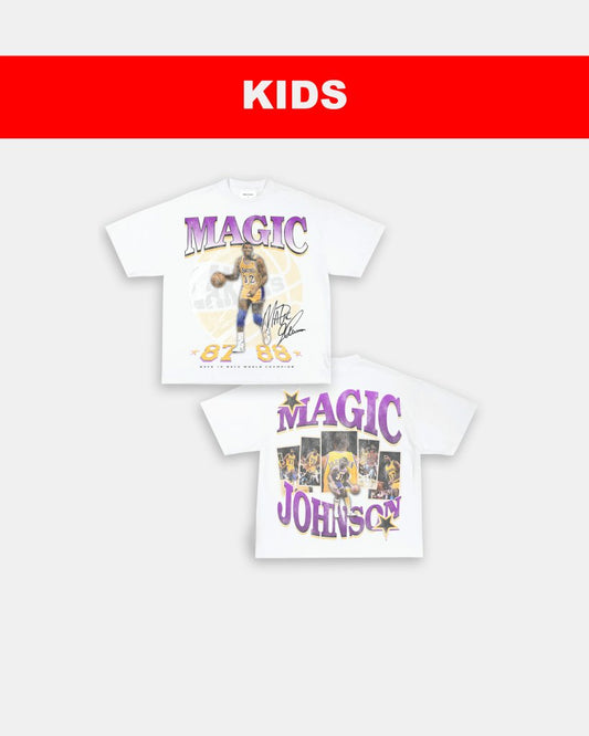 MAGIC JOHNSON - KIDS TEE - [DS] - VIP - GAME CHANGERS TEE