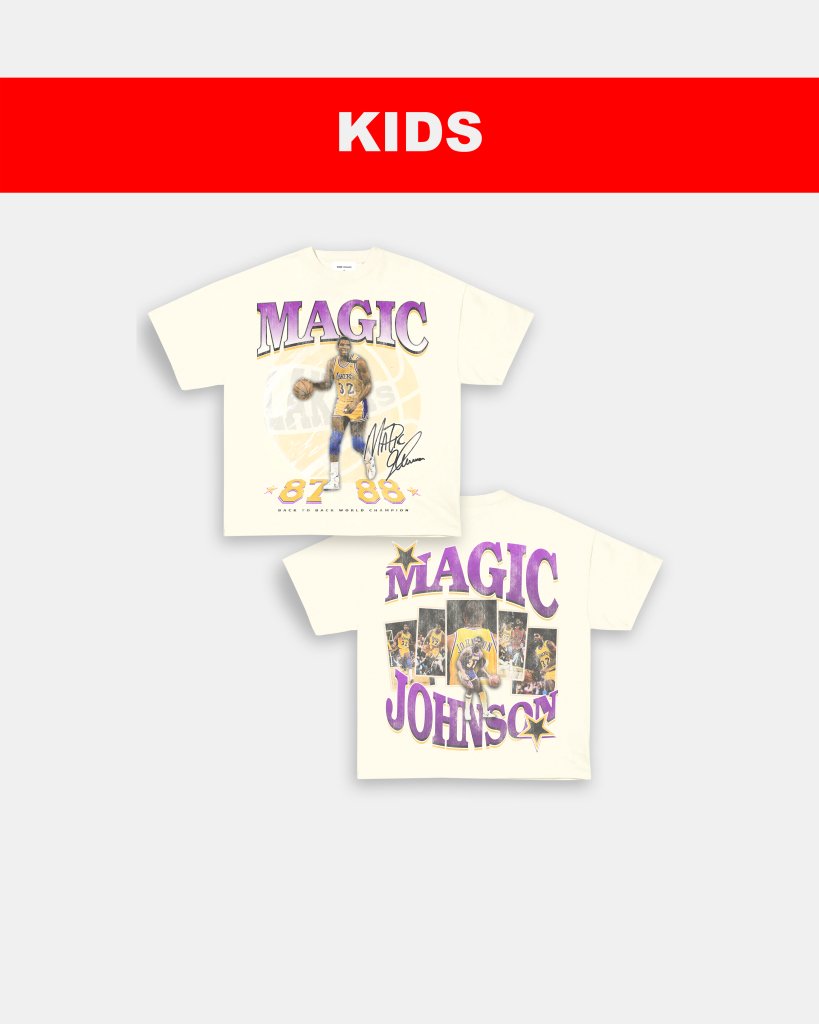 MAGIC JOHNSON - KIDS TEE - [DS] - VIP - GAME CHANGERS TEE