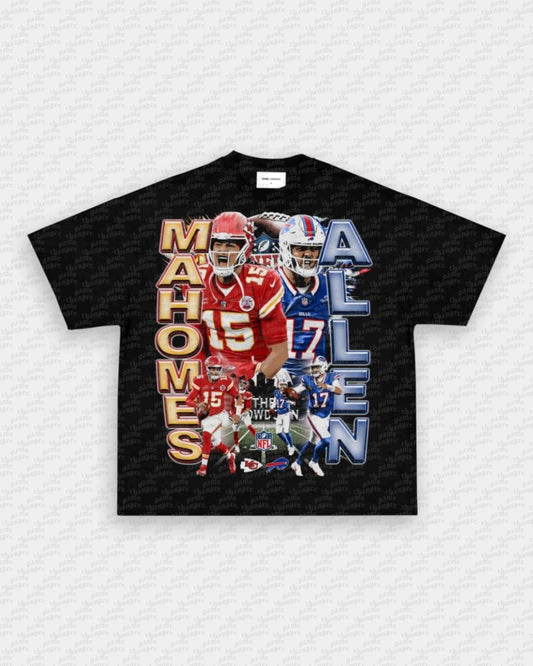 MAHOMES VS ALLEN TEE - VIP - GAME CHANGERS - GAME CHANGERS GRAPHIC TEE