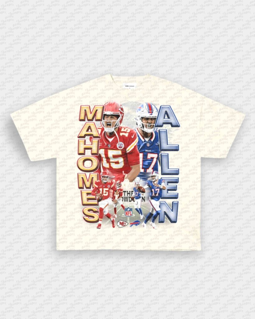 MAHOMES VS ALLEN TEE - VIP - GAME CHANGERS - GAME CHANGERS GRAPHIC TEE