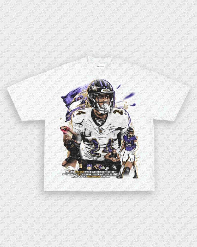 MALAKI STARKS V2 TEE - VIP - GAME CHANGERS - GAME CHANGERS GRAPHIC TEE