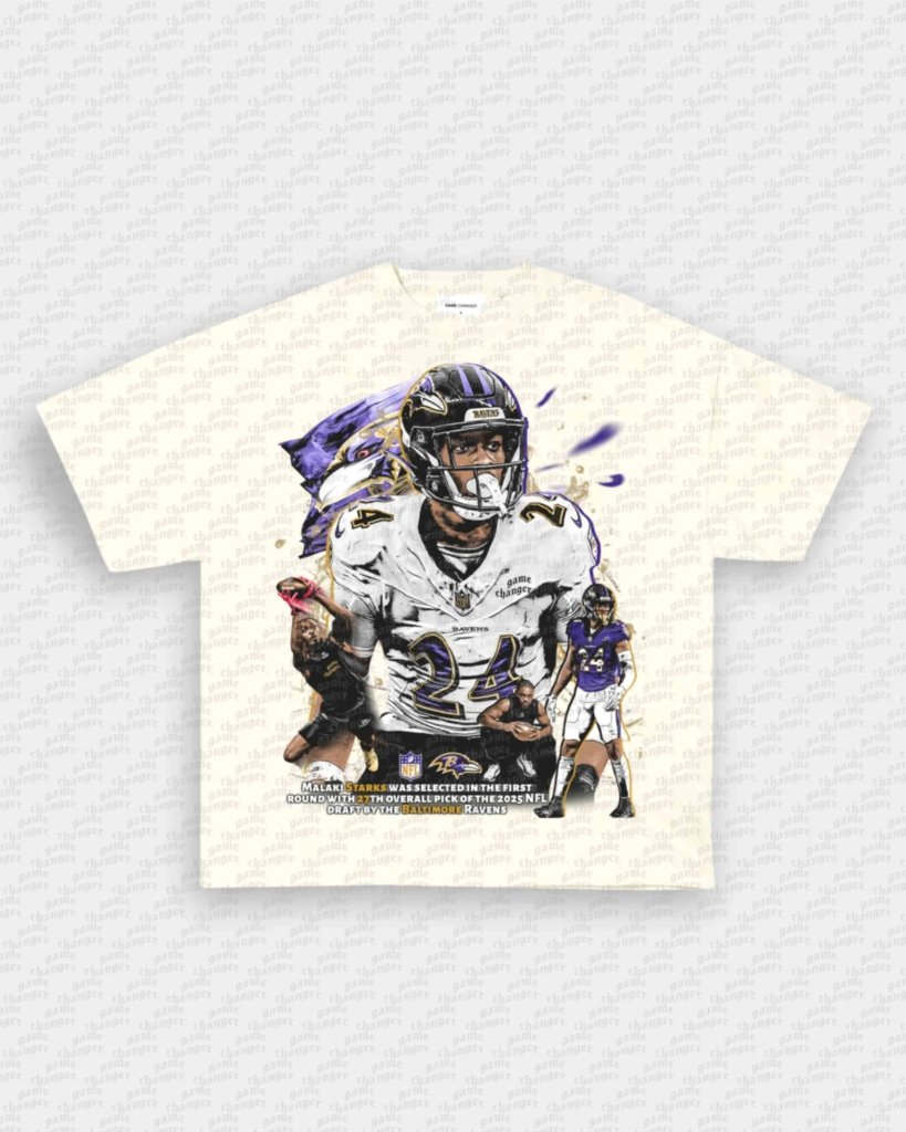 MALAKI STARKS V2 TEE - VIP - GAME CHANGERS - GAME CHANGERS GRAPHIC TEE