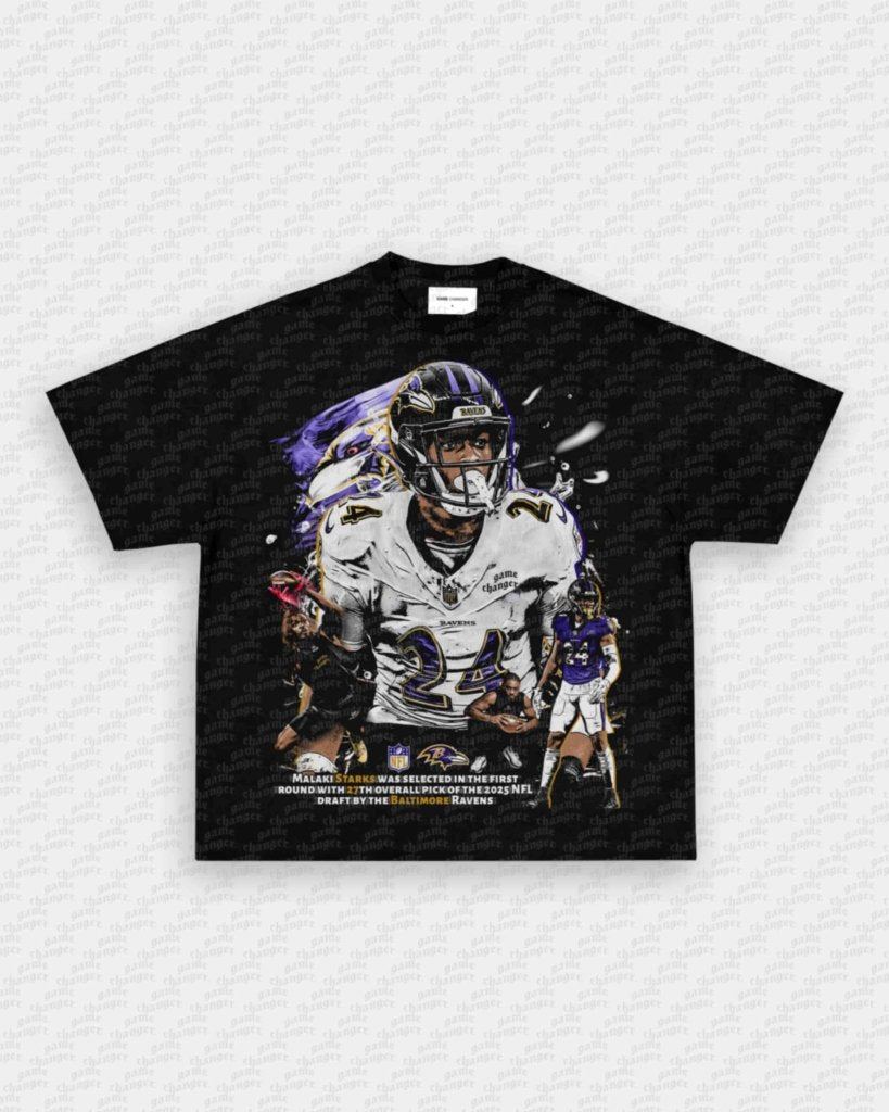 MALAKI STARKS V2 TEE - VIP - GAME CHANGERS - GAME CHANGERS GRAPHIC TEE