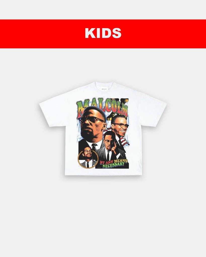 MALCOLM X - KIDS TEE - VIP - GAME CHANGERS TEE